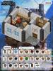 Магнитные кубики Mine World Наборы магнитных кубиков для мальчика девочки ребенка Возраст 3+ DIY Пиксельный стиль Основание для модели STEM Игрушка Основание
