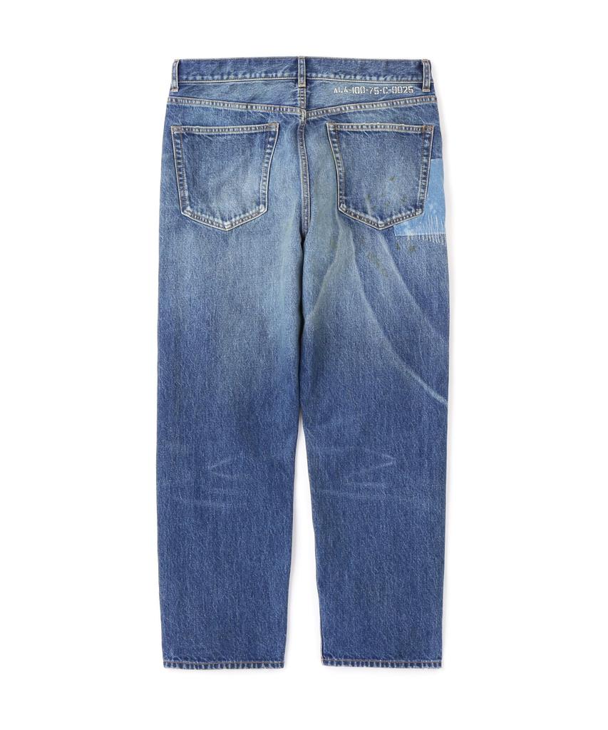 AVIREX RESTORE COLLECTION DENIM PANTS "REPAIR CUSTOM" Men's XL 432 Used 783-5211004