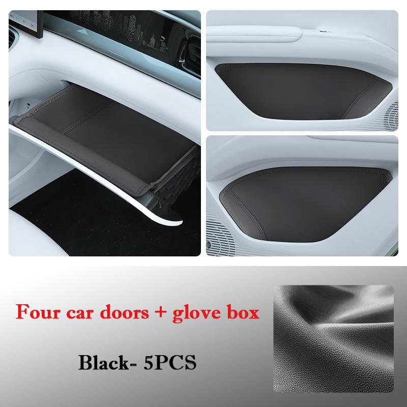 Для Xpeng G6 2026 2026 2026 Автомобильная Дверная Прорезь Контейнер для Хранения Кожаная Защитная Накладка Чехол Контейнер для Хранения в Бардачке Аксессуары для Интерьера
