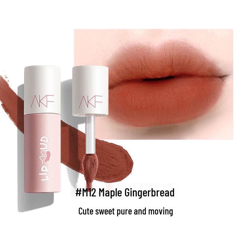 AKF Matte Lip Mud: Affordable Lipstick & Lip Gloss for Students - Niche Brand