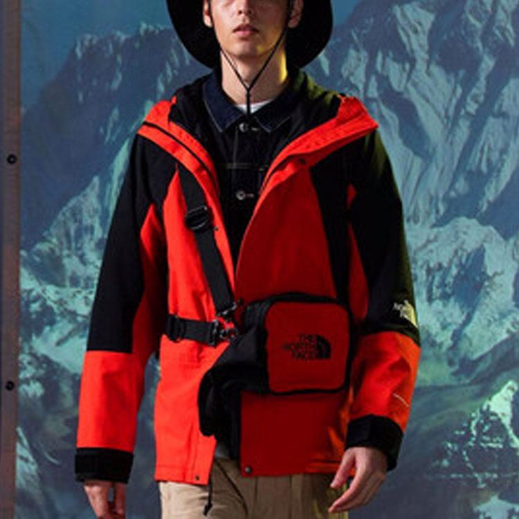 THE NORTH FACE 1994 Waterproof, Windproof, And Breathable Windbreaker Jacket Unisex Red NF0A4R52-R15