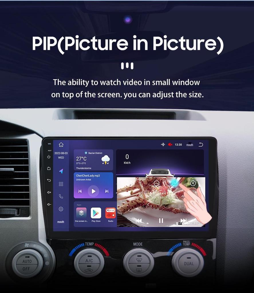 Toyota Tundra (08-17) Android Smart Car Navigation & Bluetooth Integration