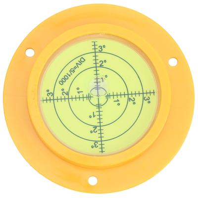 Измерительный инструмент 90x17 мм, круглый пузырьковый уровень со шкалой для баланса платформы камеры