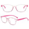 Computer Online Classes Ultra Light Frame Anti Blue Light Kids Glasses Comfortable Eyeglasses