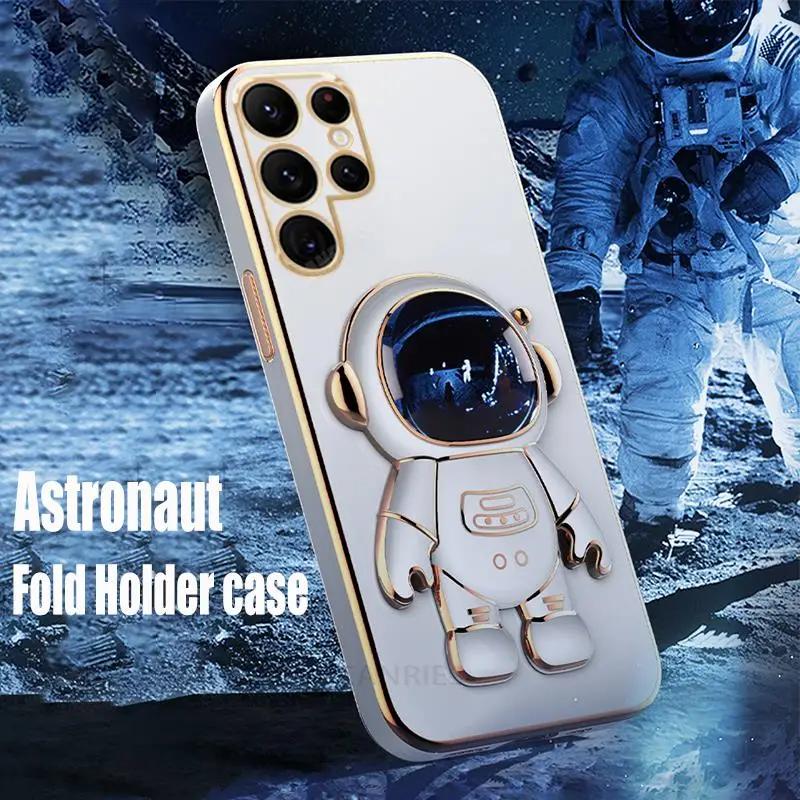Чехол-держатель для кольца с покрытием 3D Astronaut для POCO F7 Ultra F7 Pro, мягкий силиконовый противоударный защитный чехол для POCO F7Ultra F7Pro
