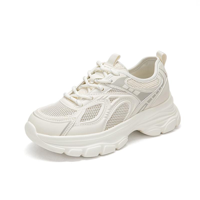 Breathable mesh dad shoes