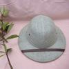 Big Size Fedora Sun Hat Straw Material Jazz Bucket Hat Beach Hard Straw Hat  Outdoor Use