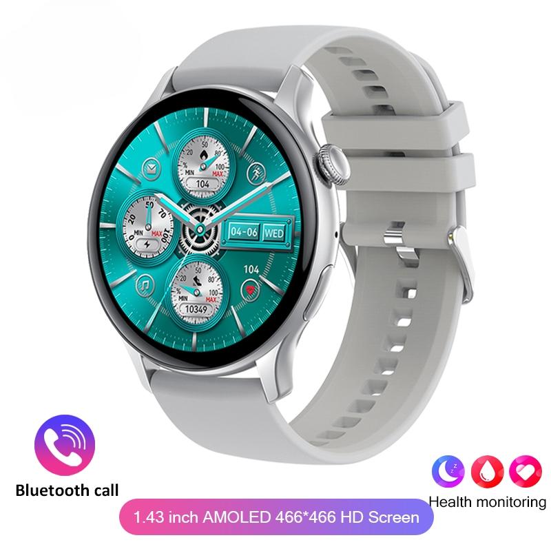 Умные часы женские экран всегда показывает время 466*466 HD Health Tracker голосовой вызов умные часы женские