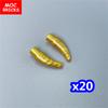 MOC Кирпичи Боевое Оружие 10187 Коготь Кукуруза Животное Растение Часть Строительные Блоки Аксессуары Образовательные Собранные Игрушки Для Детей
