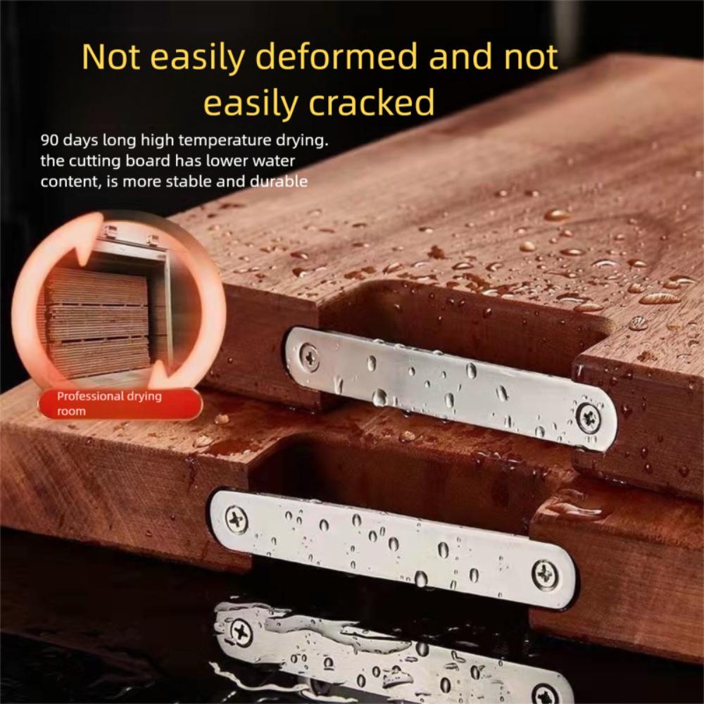 Разделочные доски из антибактериального черного дерева, устойчивые к плесени, разделочная доска для овощей, мяса, фруктов