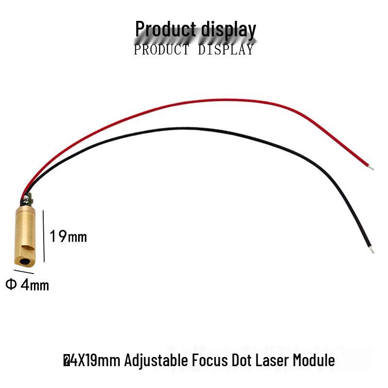 19mm 635nm 10mW Red Laser Dot Module