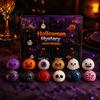 Holiday Surprise Gifts Halloween Advent Calendar, 12 Day Countdown with Soft Bun Squeeze Calendar for Kids Toys, Includes Ghost Pumpkin Sensory Fidget