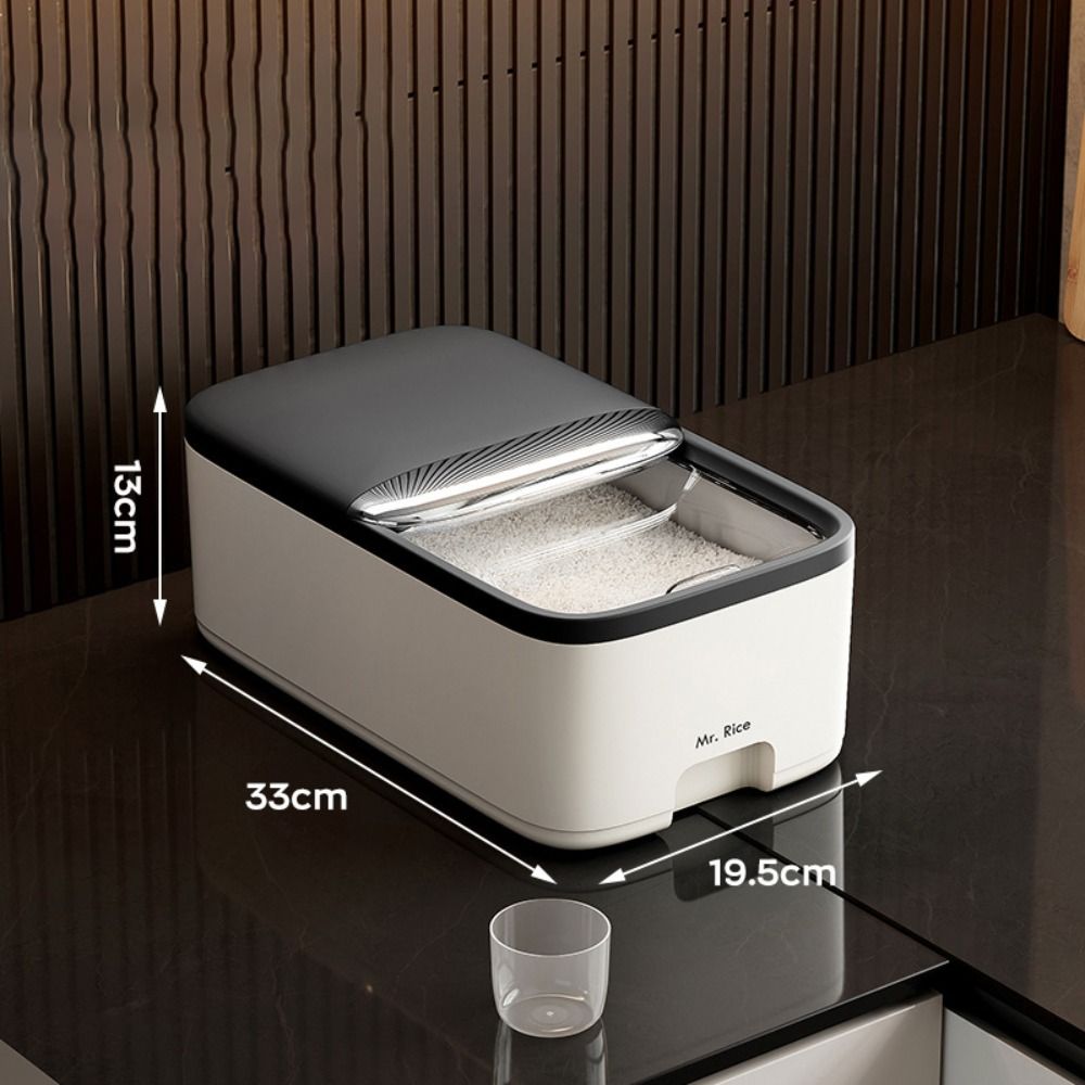 Запечатанная банка с защитой от насекомых, большой емкости, контейнер для зерна, кухонный ящик для хранения риса