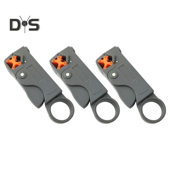 1/2/3 шт. вращающийся коаксиальный коаксиальный кабельный резак с регулируемой глубиной резки компактный дизайн портативный коаксиальный кабельный резак