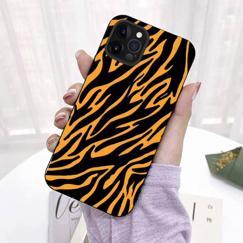 Чехол для телефона с принтом зебры для iPhone 11 12 13 Mini Pro Max 8 7 6 6S Plus X 5 SE 2020 XR XS Funda Case