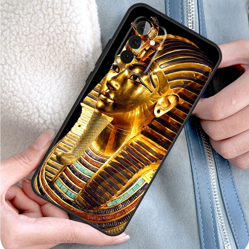 Египет Нефертити Анубис Анк Чехол для телефона для Samsung Galaxy A54 A34 A14 A15 A25 A35 A55 A53 A33 A13 A52 A32 A12 A51 A71