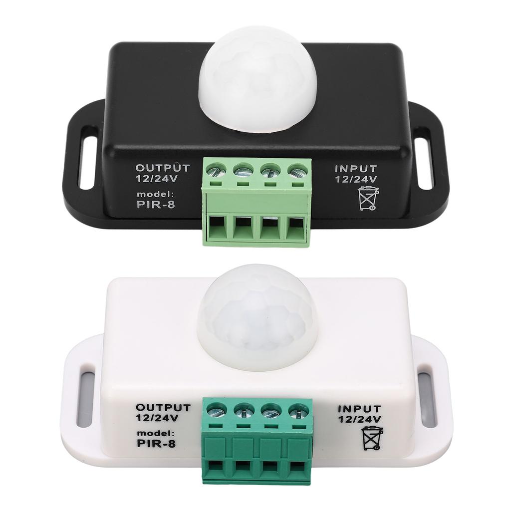 Датчик положения тела. Регулируемый по времени задержки инфракрасный датчик движения. 6 А, 12‑24 В.