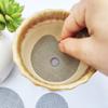 50PCS/Set Round Flower Pot Hole Mesh Pad Prevent Soil Loss Flower Pot Gasket  Garden