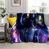 Solar System Soft Plush Sofa Bed Throwing Cartoon Picnic Blankets Modern Flannel Blanket Cover Gedruckt Bettdecke Geschenk