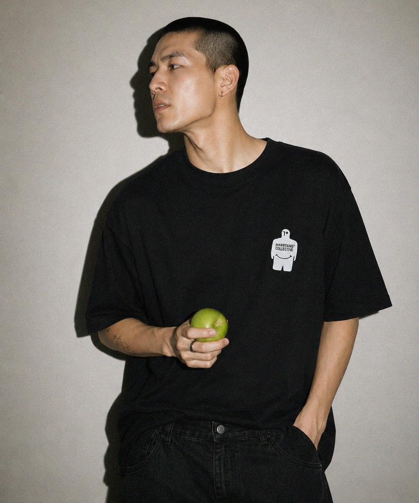 HANRYANG COLLECTIVE Hr M Иконка Футболка Черный