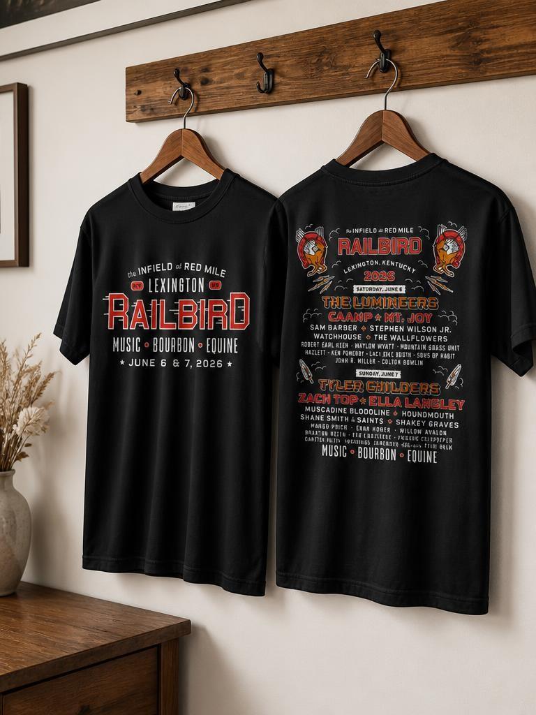 Railbird Music 3D t shirt