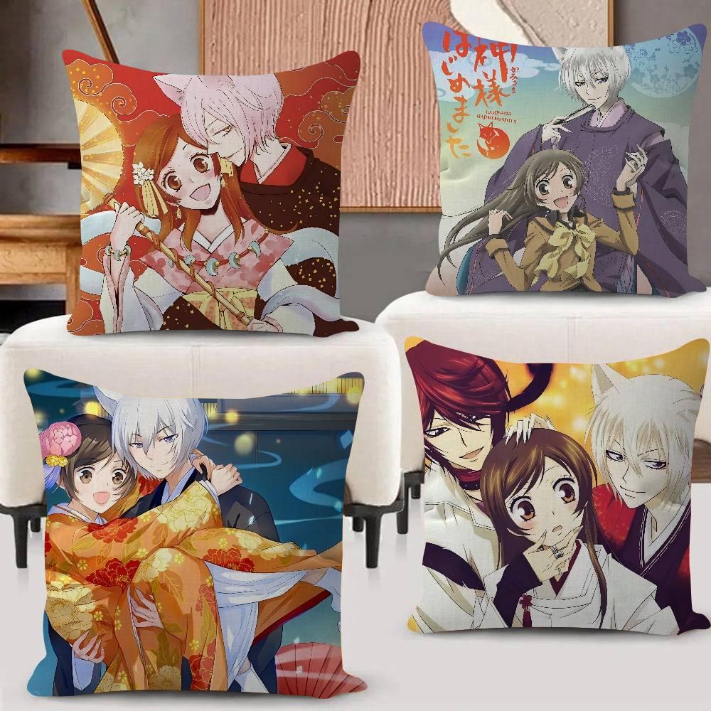 Чехол на подушку из аниме Kamisama Kiss Для спальни, комнаты и гостиной, декоративный чехол на подушку для дивана