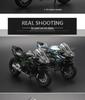 1:12 Игрушечный мотоцикл из сплава Kawasaki Ducati со звуком, светом и скользящим движением