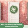 Wreath Simulation Leaf Wreath  Hot Wreath Spring And Summer Door Hanging Decorative Ring
