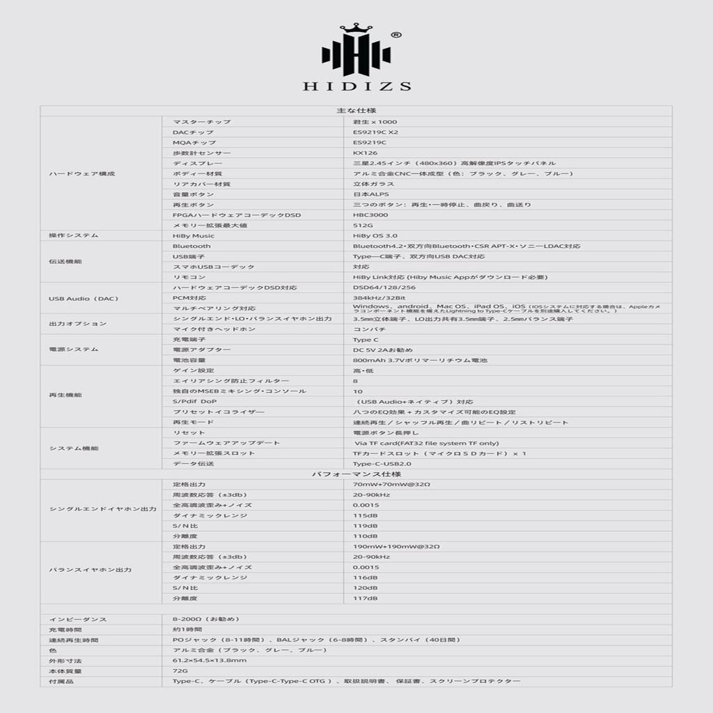 Hidizs Портативный HiFi музыкальный портативный DAP цифровой аудиоплеер сбалансированное соединение Bluetooth совместимый AP80PRO-X плеер, аудио, плеер, плеер Hi-Res, 3,5 мм и