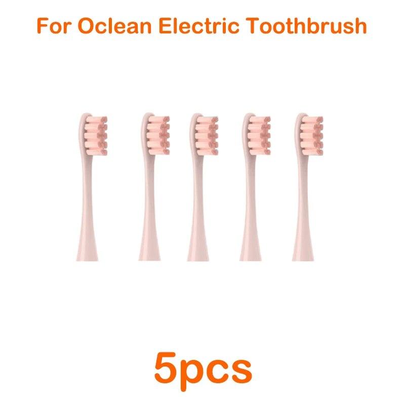 5 шт. сменные насадки для электрических зубных щеток Oclean для Oclean X Pro/X/Z1/F1/One/Air 2 насадки для электрических зубных щеток Sonic