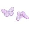 For Necklace Butterfly Beads Laser Colorful Fashion Jewelry Accessories 30 * 23mm DIY Handmade Material Bracelet Making Loose Beads 10pcs