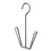 4Pcs/Pack Stainless Steel Clothes Hanger Hook Silver Storage Organizer New Shoe Drying Rack