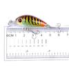 1Pcs 4g 4.5cm Hard Fishing Lure 10# Hook Crank Bait Diving Depth 0.1-0.3m Lake River Fishing Wobblers Carp Fishing Baits