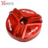 Крышка маслозаливной горловины с ЧПУ для мотоцикла, пробка для Kawasaki Ninja 250R 300 500R 600R 750R ZX10 ZX11 ZX12R ZX6R ZX9R ZX14R Z750 VN900 ZX-10R