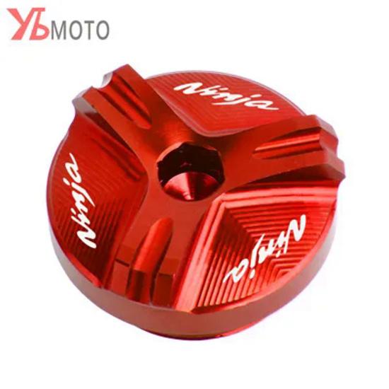 Крышка маслозаливной горловины с ЧПУ для мотоцикла, пробка для Kawasaki Ninja 250R 300 500R 600R 750R ZX10 ZX11 ZX12R ZX6R ZX9R ZX14R Z750 VN900 ZX-10R