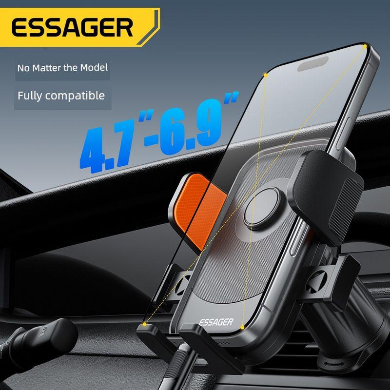 Yisi Air Outlet Car Bracket Rotatable Navigation Fixed Shockproof Car Mobile Phone Universal Clip Support Frame
