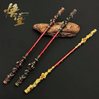 Игровые аксессуары из сплава Black Myth Wukong: Ручная работа, декоративная игрушка Цзиньгу Бан