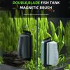 Магнитный скребок для водорослей Плавающий Двусторонний Царапина Аквариум Сильный Магнитный Очиститель для Аквариумных Рыб
