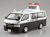 Aoshima Bunka Kyozai The Model Car Series Toyota TRH200V Hiace Traffic Accident Treatment Vehicle 2007 Пластиковая модель 1/24 № 50
