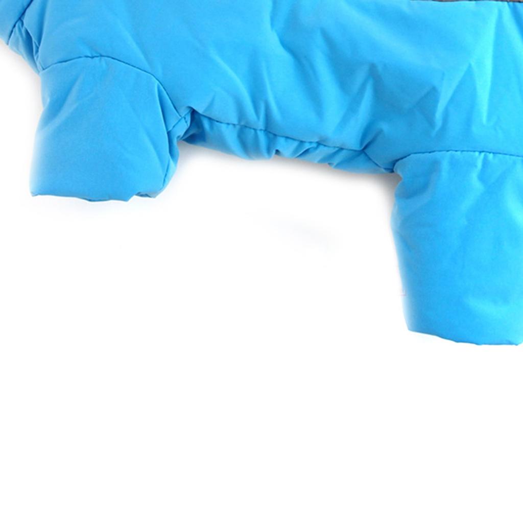 Winter Dog Jacket Waterproof Fleece Lined Warm Winter Jacket Dog Clothing