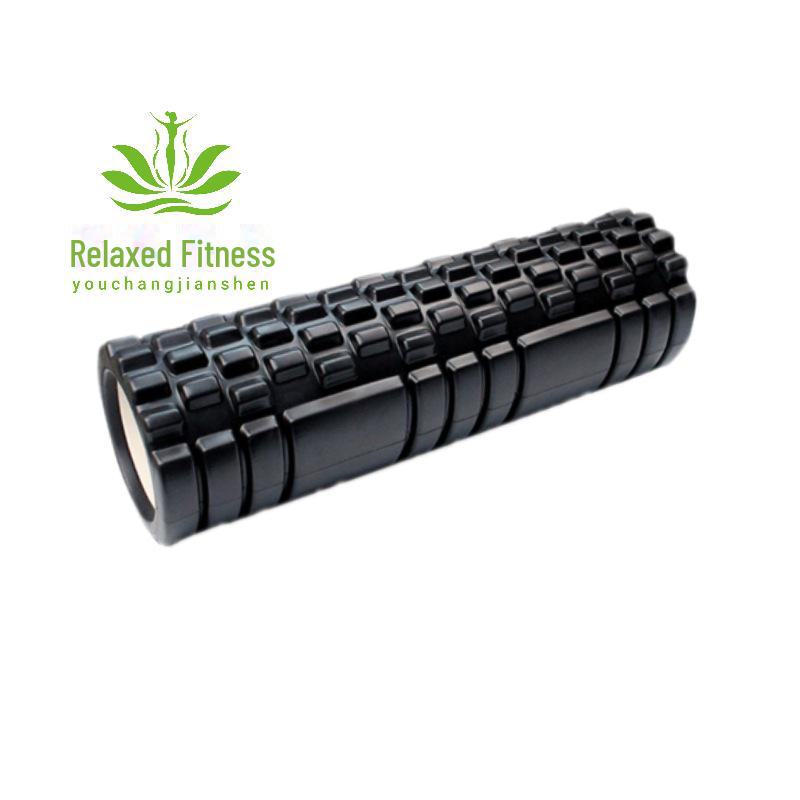 45cm EVA Foam Roller with Textured Surface for Muscle Massage and Relaxation