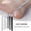 1/2/3pcs Professional Foot Scraper Stainless Steel Foot Care Pedicure Scraper Portable Nail Clipper Exfoliating Tool