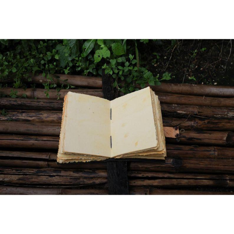 Кожаный журнал Бабочка Кожаный блокнот для записей Скетчбук пустая книга заклинаний книга стихов Книга путешествий для мужчин и женщин Подарок