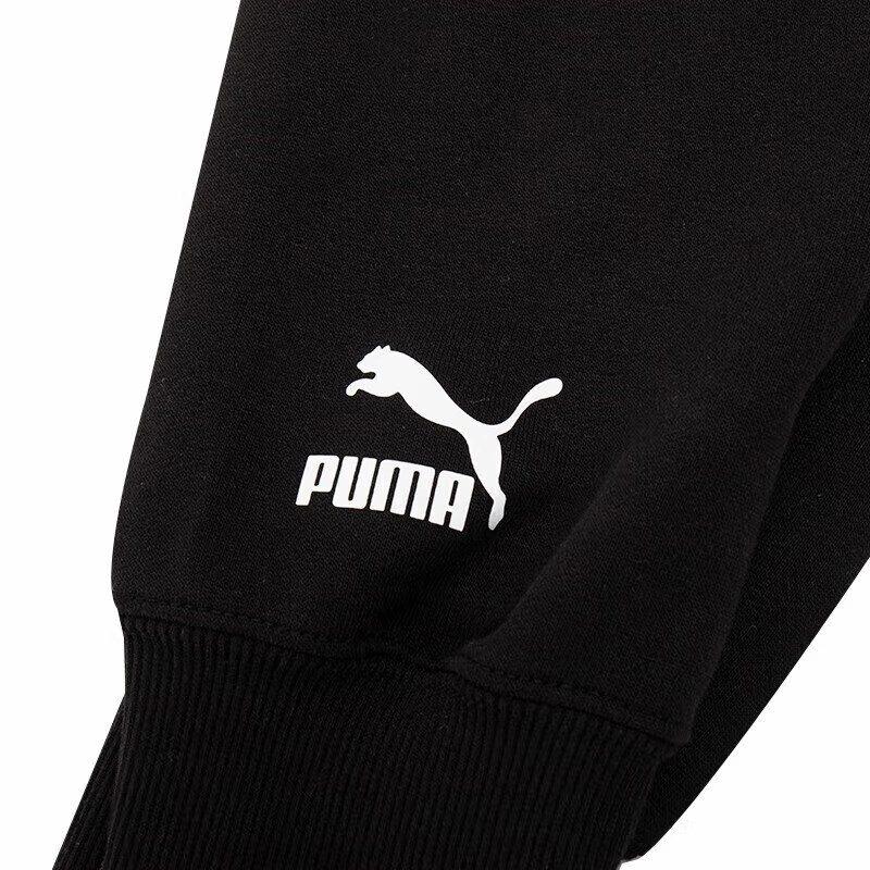 PUMA Winterized Sweatshirts Men's Black Hooded Moderate Regular 539274-01