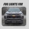 Светодиодные противотуманные фары и ходовые огни Chevrolet Colorado 2023-24