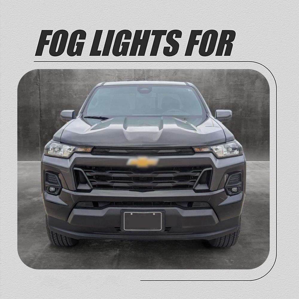 Светодиодные противотуманные фары и ходовые огни Chevrolet Colorado 2023-24