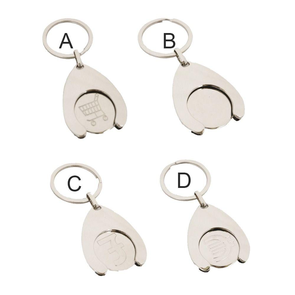 Декоративная тележка для покупок, съемный брелок, серебряная тележка для покупок, съемник для покупок