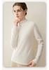 Lekasha Women's 100% Pure Cashmere Half-High Neck Sweater - Autumn/Winter Knit Base Layer