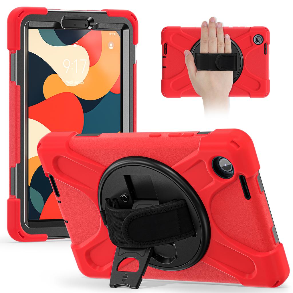 For Lenovo Tab K9/Tab One Case TPU+PC+Silicone Kickstand Anti Drop Tablet Cover