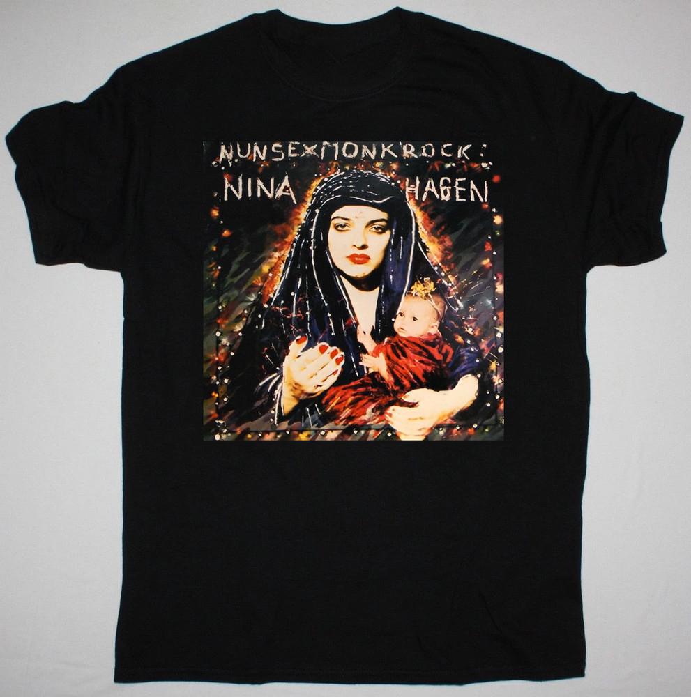 Nunsexmonkrock Nina Hagen T-Shirt Unisex Tee All Size S To 4XL BO350 Unisex T-Shirt